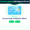 $500 Walmart Gift Card
