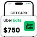 $750 Uber Eats