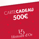 Gagnez une carte cadeau Histoire d'Or de €500
